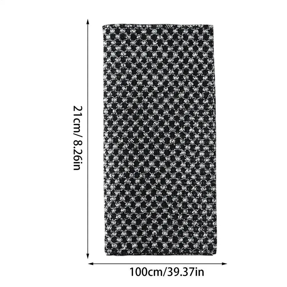 Exfoliating Scrub Bath Towel Body Back Wash Cloth Scrubber, Soft Shower Sponge Essential Bathroom Cleansing Accessories